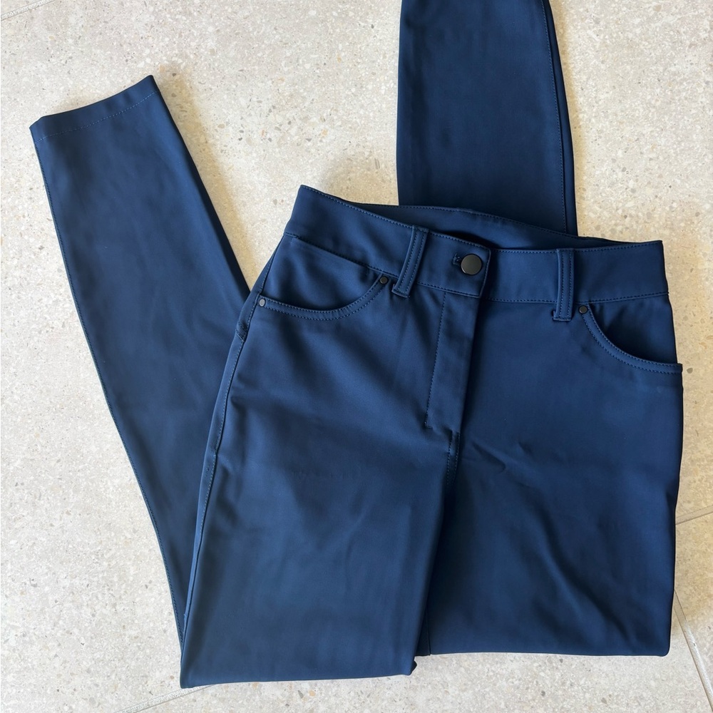 Lululemon Athletica Dark Blue 5 pocket trousers